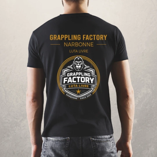 association narbonne luta livre grappling factory impression t shirt personnalisé logo au dos webp 540x540