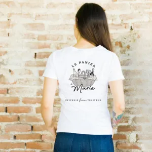 Professionnels le panier de marie épicerie coursan produits du terroir t shirt imprimés logo dos 300x300 webp