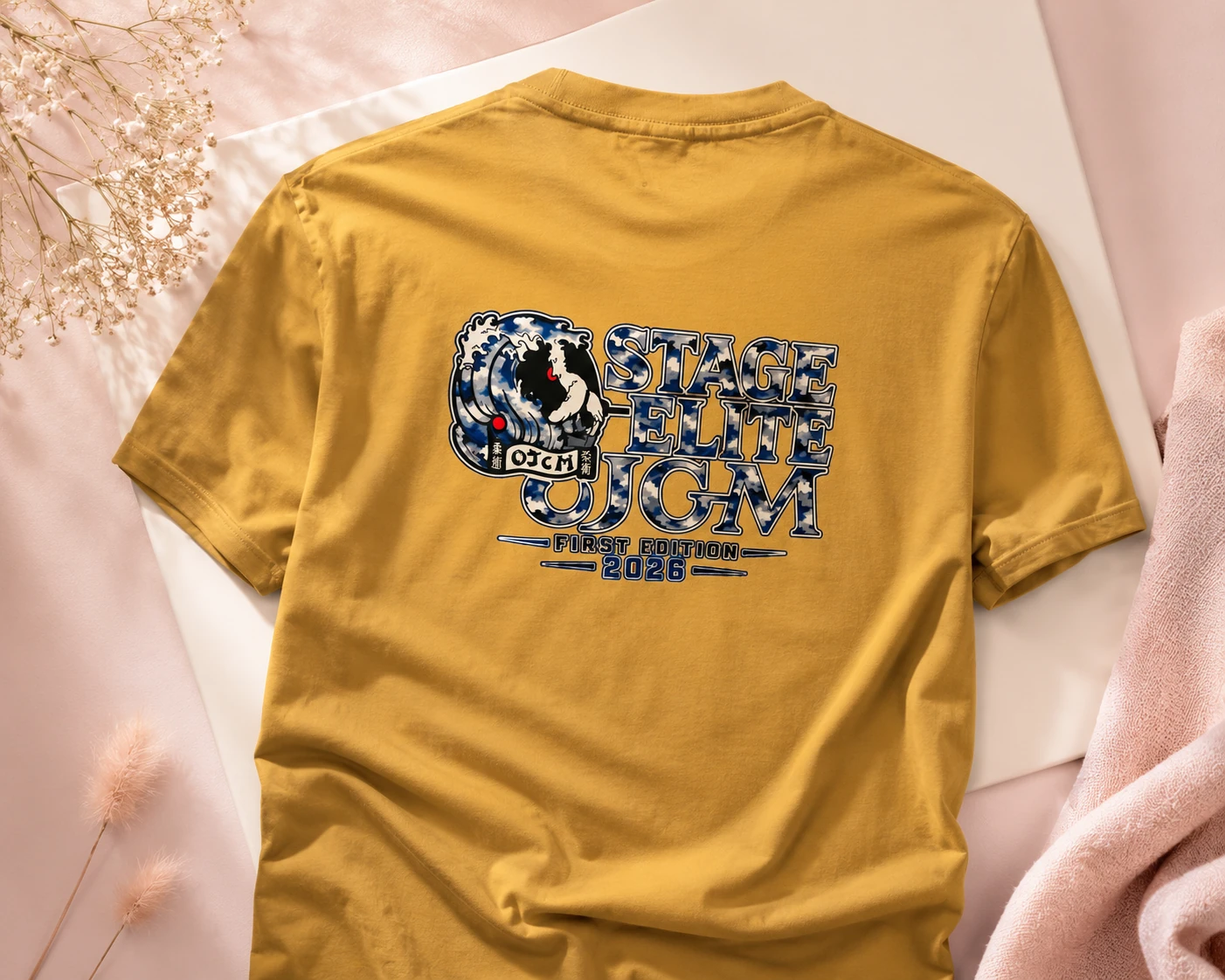 T-shirt personnalisé réalisé par CREA SUBLIM FLOCK